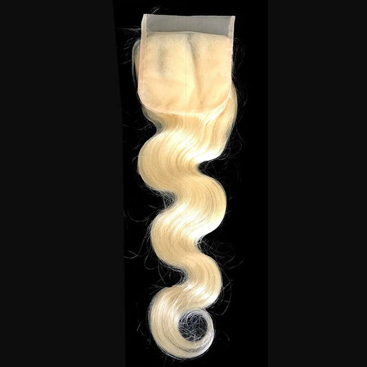 Body Wave Color 613 Lace Closure 4"X4"